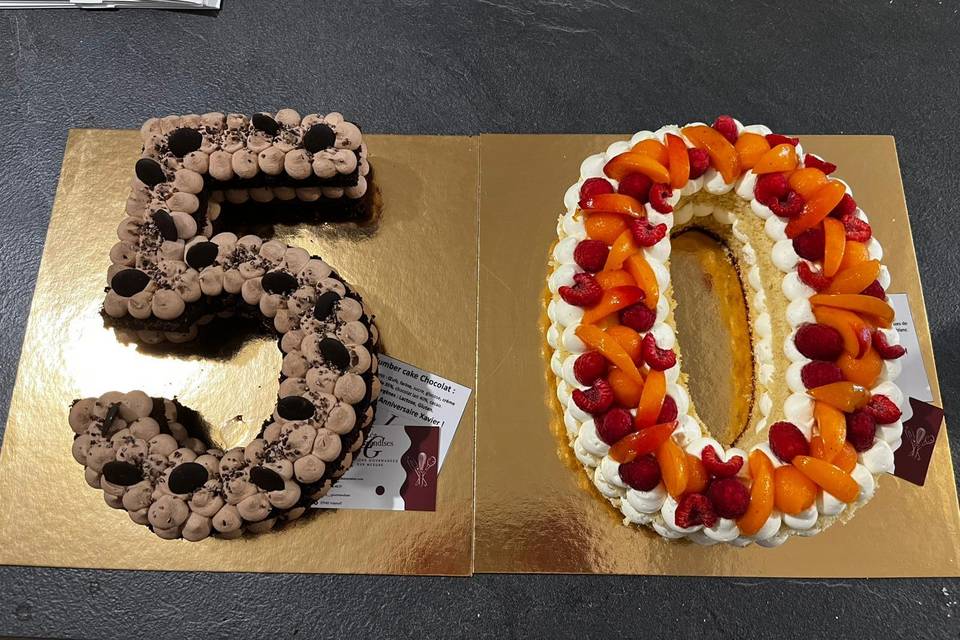 Number cake