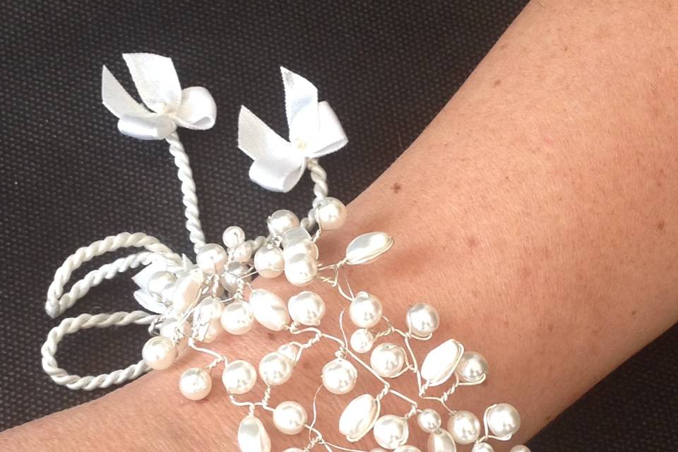 Bracelets perles de nacre