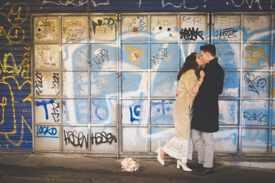 Couple posé