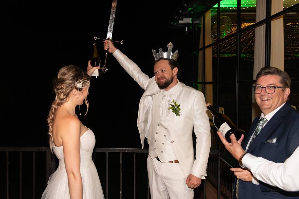Sabrons le champagne