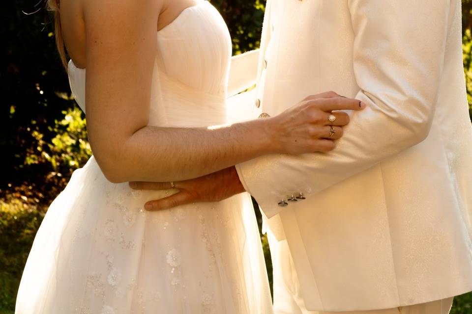 Tendresse au coucher du soleil