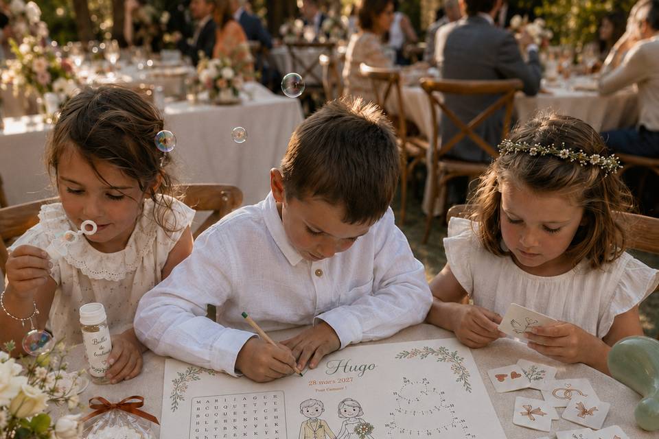 Table des enfants