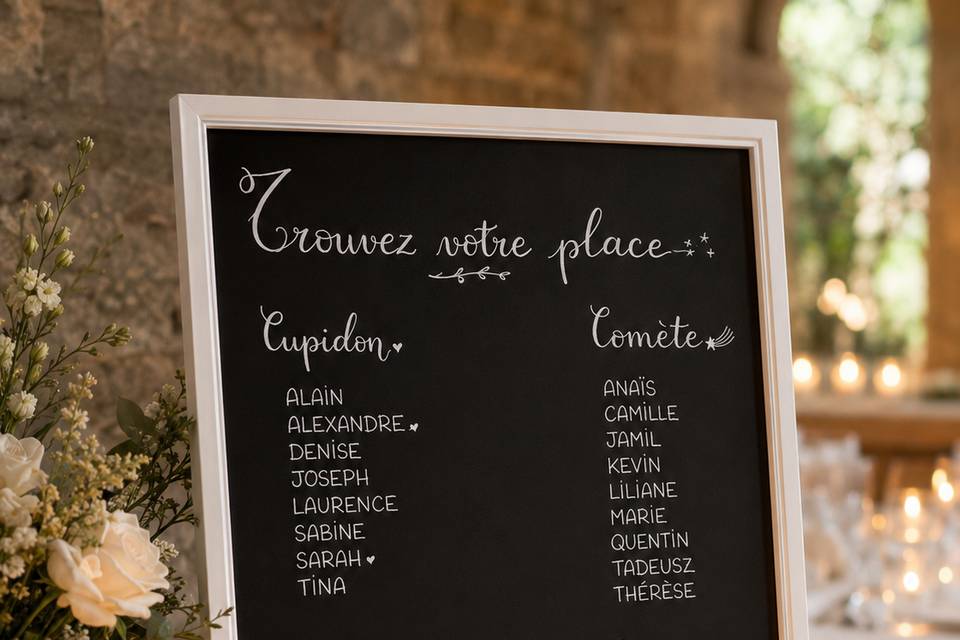 Trouvez votre place