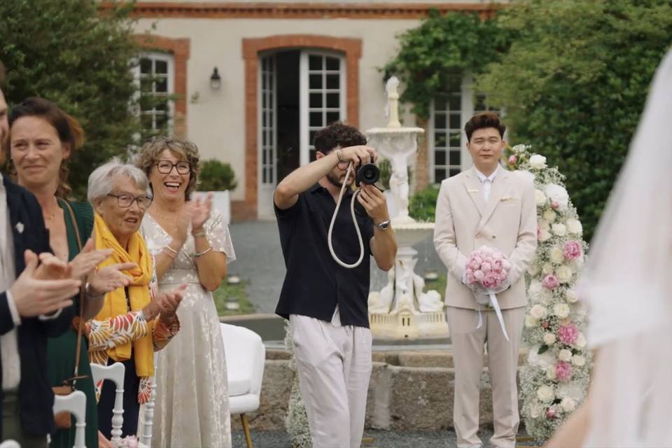 Arrivée de la marié