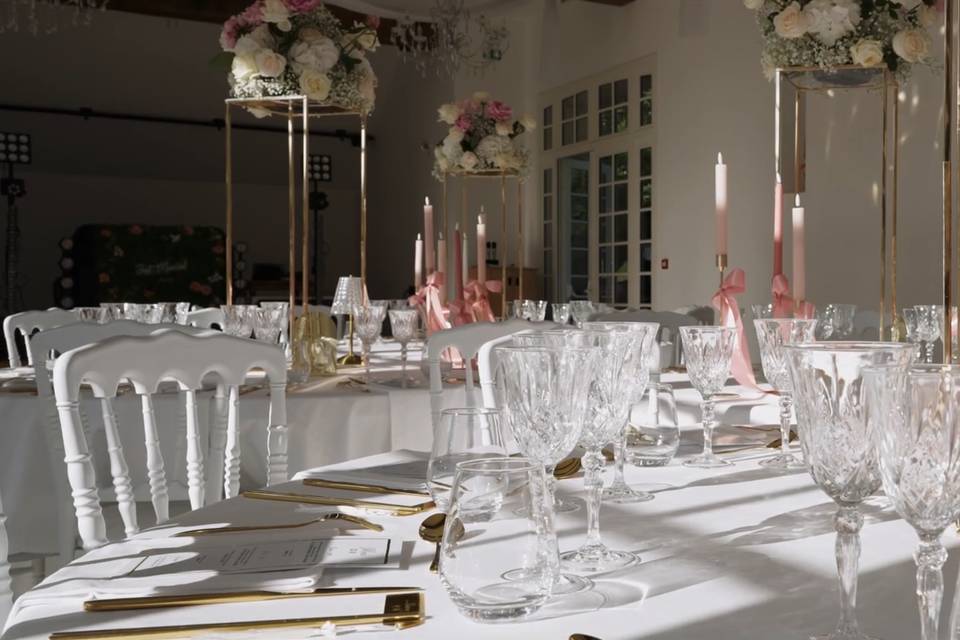 Table décorée