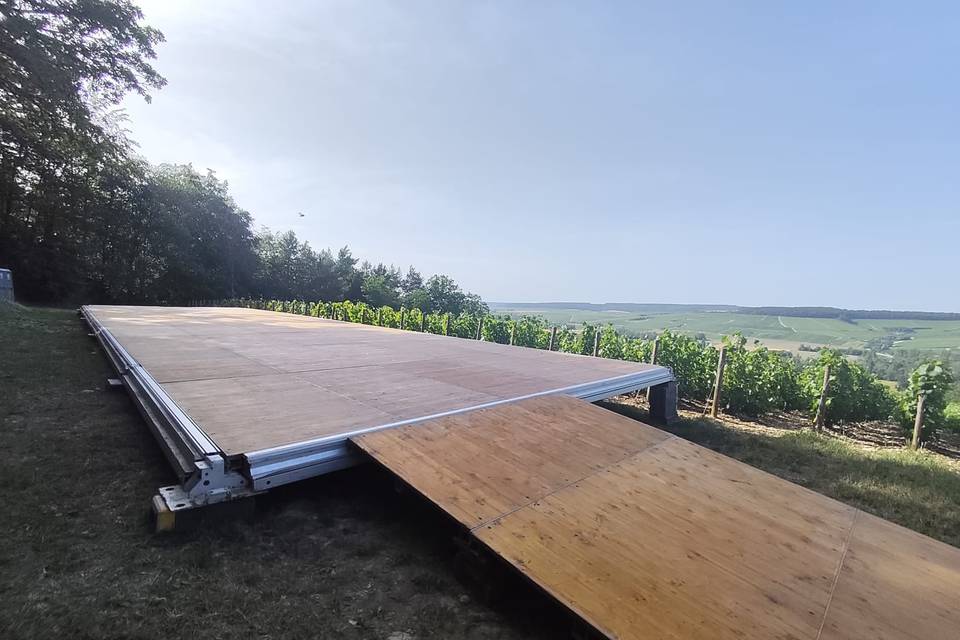 Installation de parquet