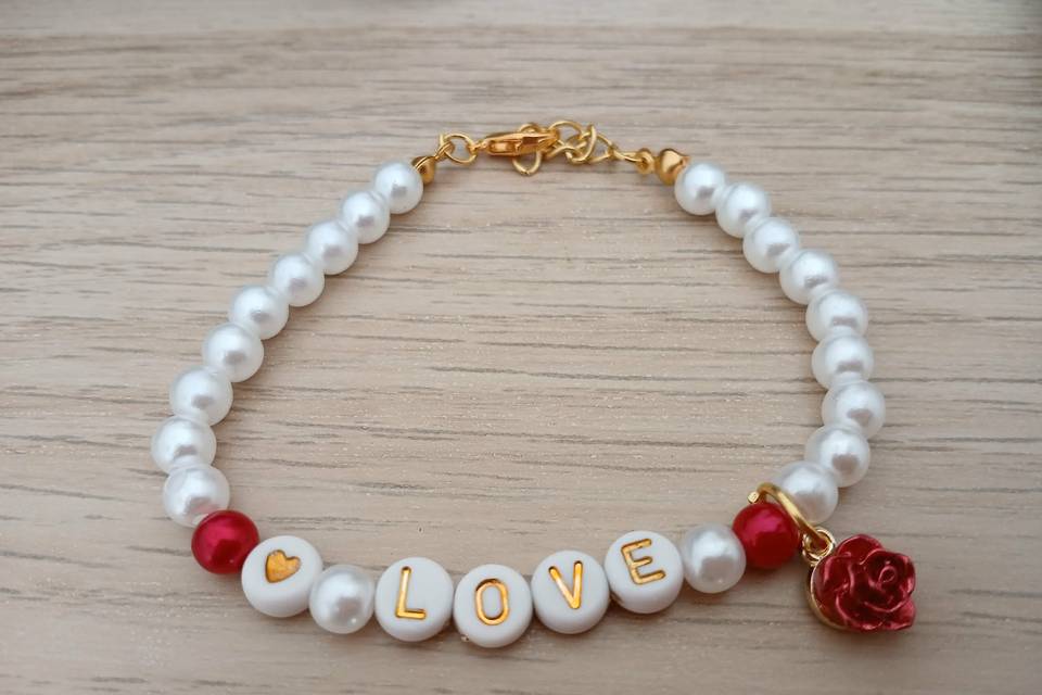 Bracelet message Love