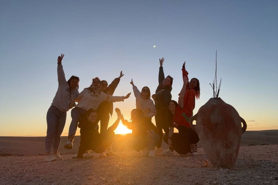 Enterrement de vie de jeune fille au Maroc