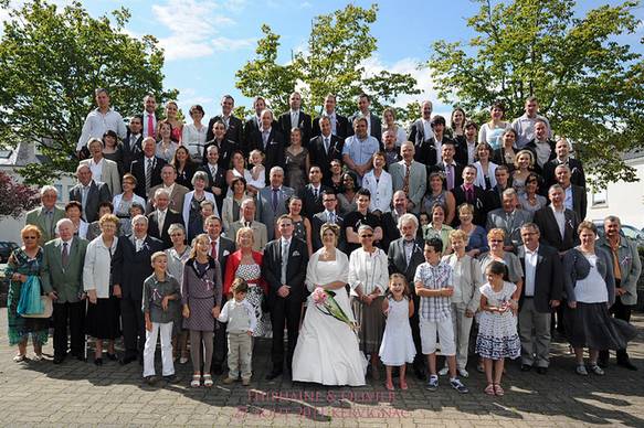 Photo avec les invités