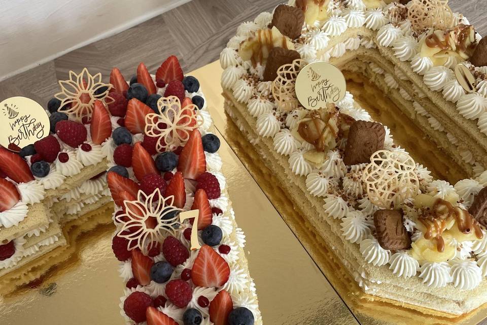 Number cake