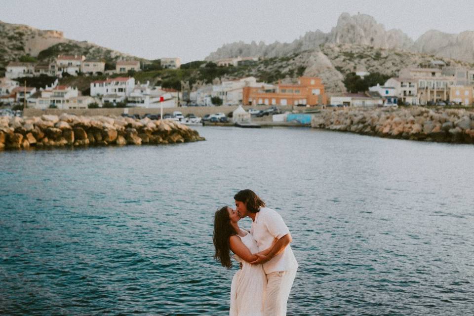 Photographe mariage les Goudes