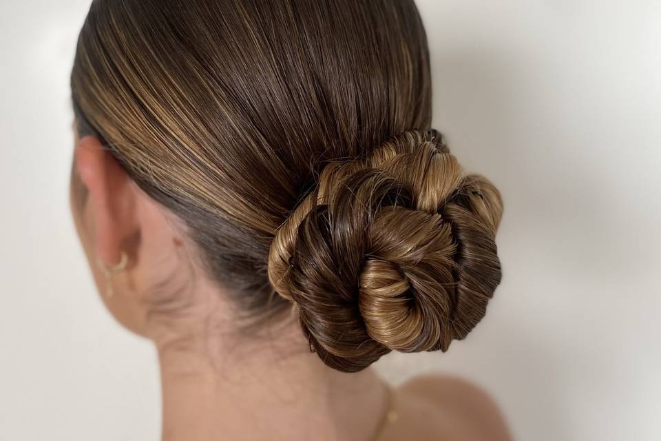 Chignon torsadé