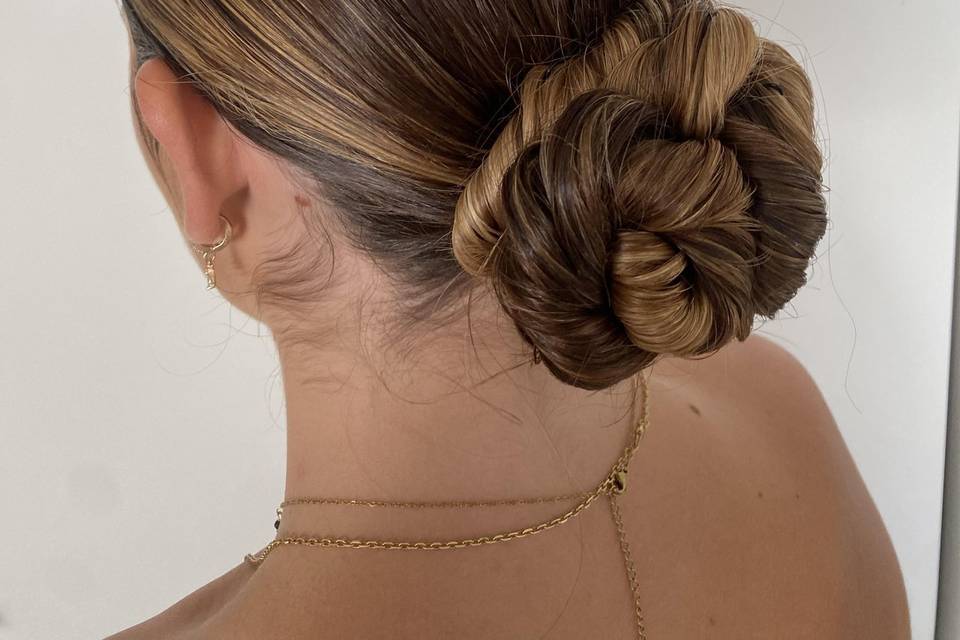 Chignon Strass