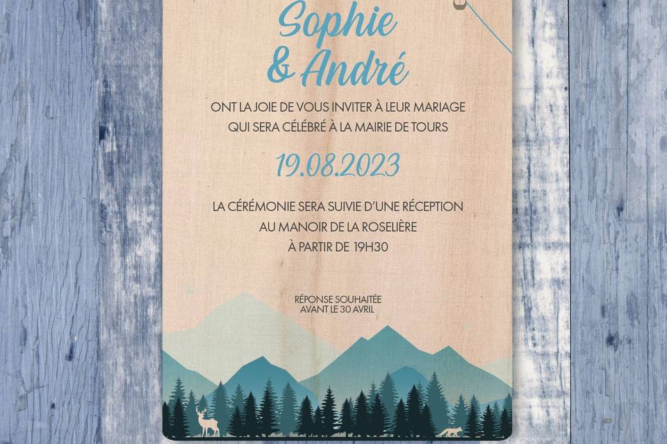 Faire-part Everest