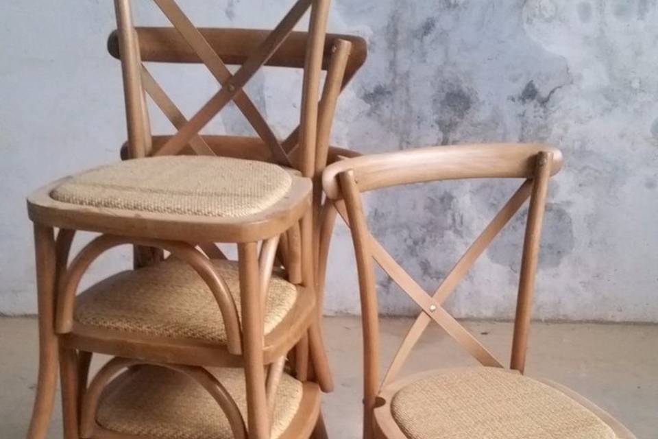 Location chaises crossback