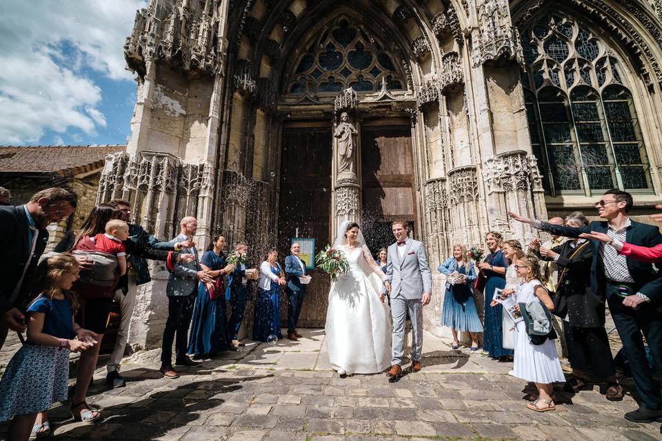 Sortie d'église