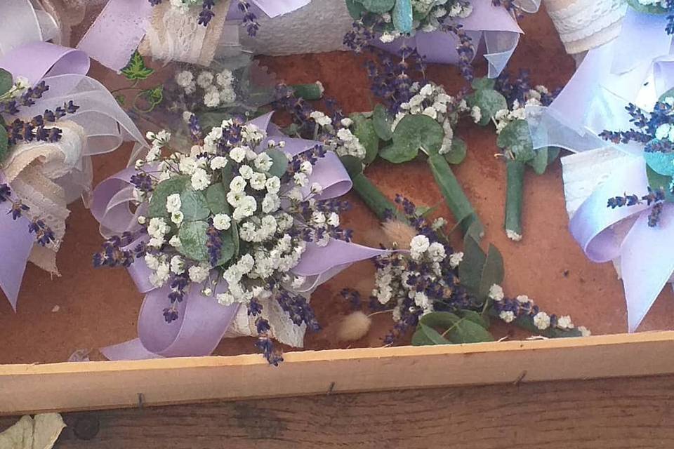 Bracelet et boutonnière