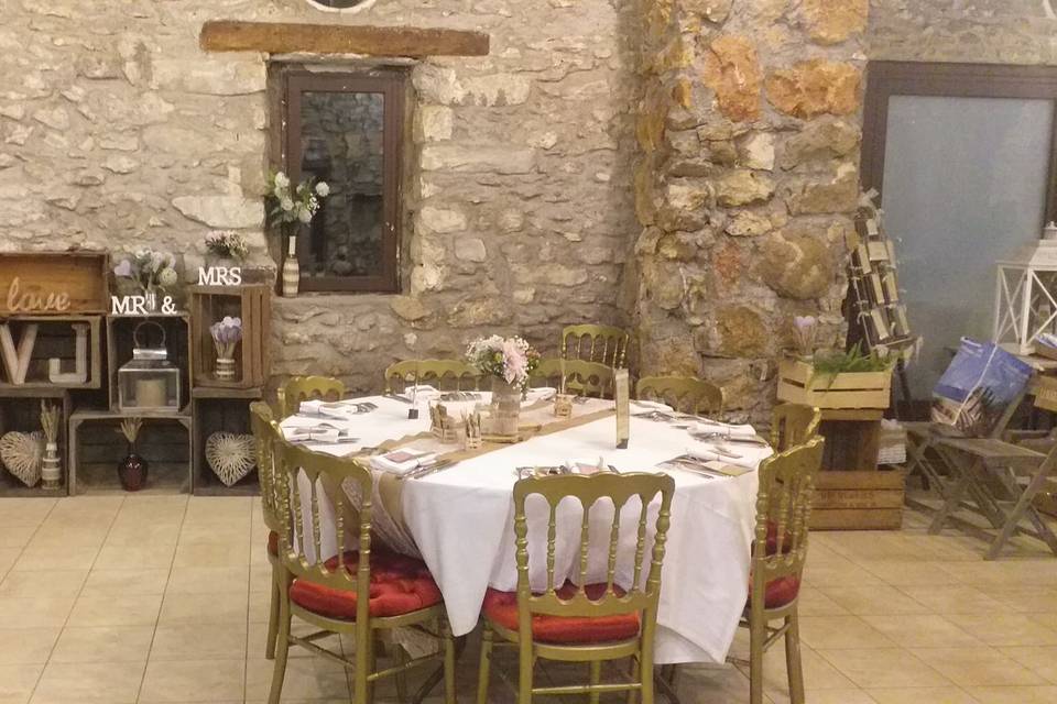 Mariage champêtre