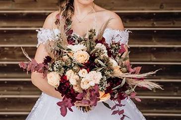 Bouquet de mariée vintage