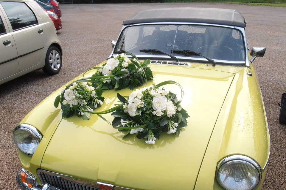 Décor de voiture ancienne