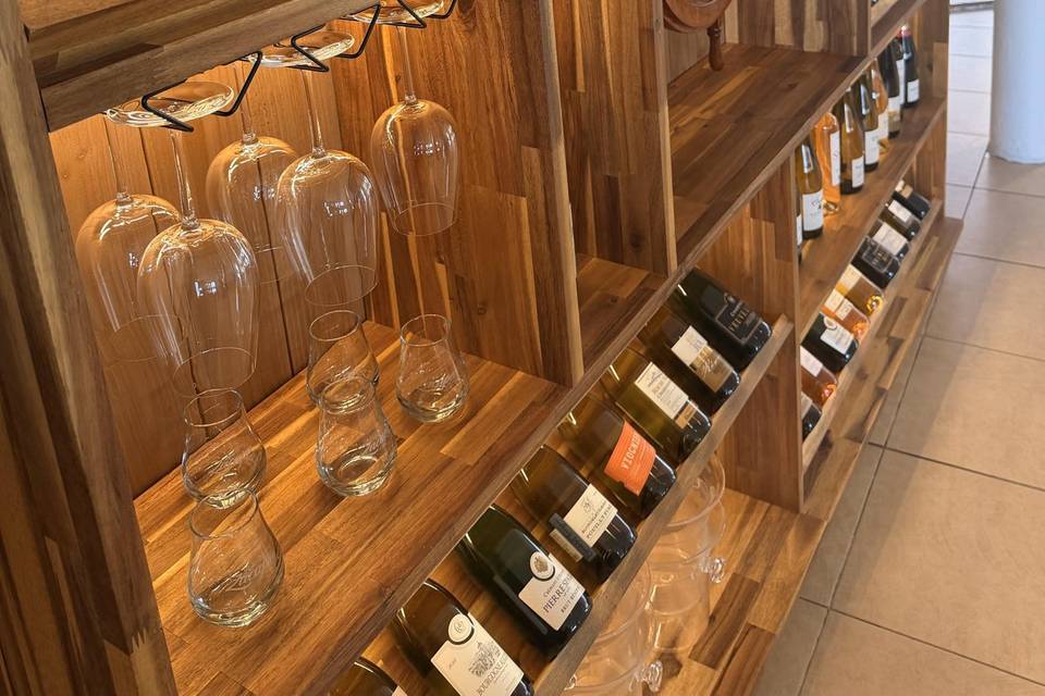 Le mur à vin