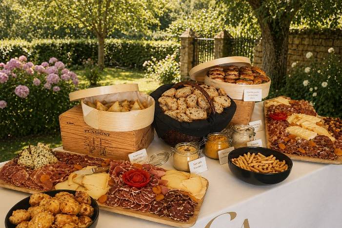 Buffet déjeunatoire salé