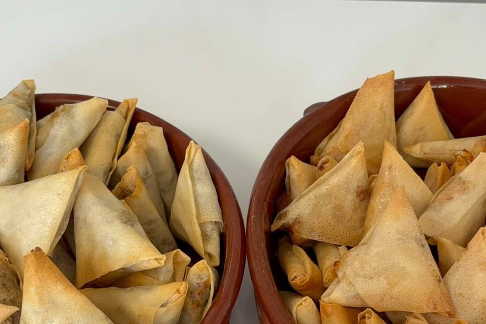 Assortiment de samoussas