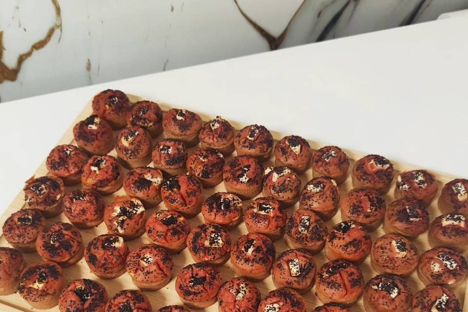 Muffins betteraves fêta