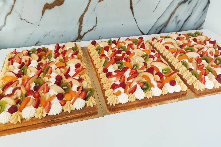 Plaque gourmande multi fruits