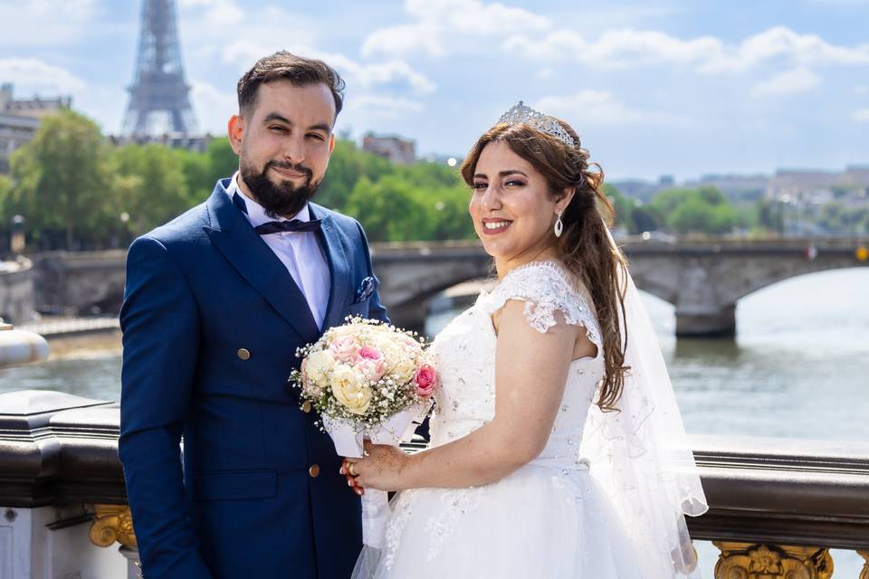 Photo Mariage Pont Alexandre