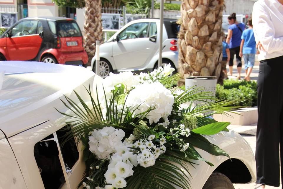 Bouquet sur Citroën
