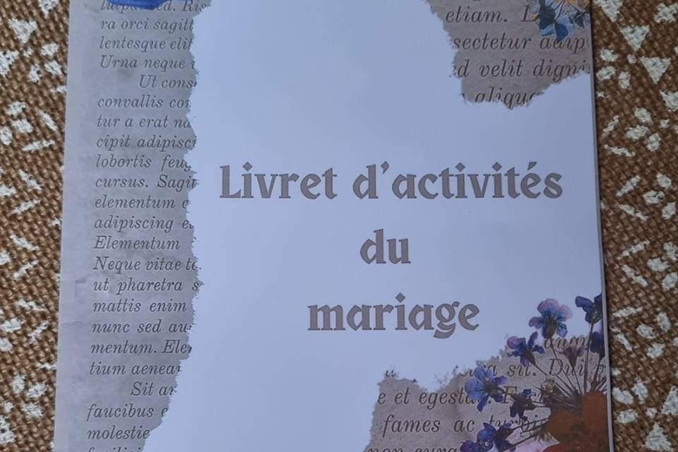 Livret activités enfants