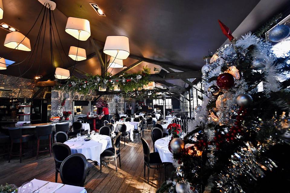 Salle ambiance Noël