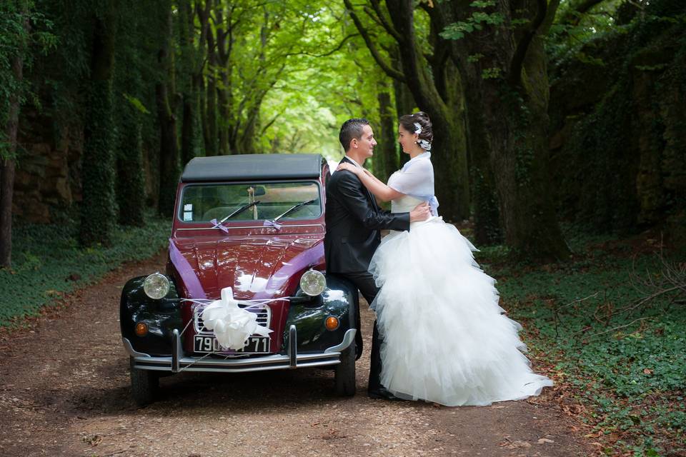 Mariage 2CV voiture collection