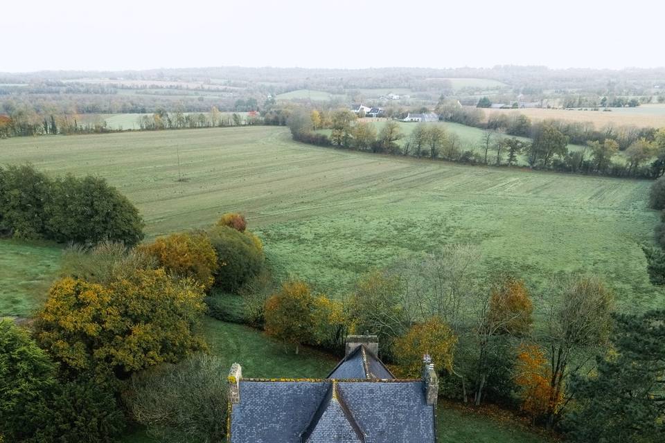 Manoir drone