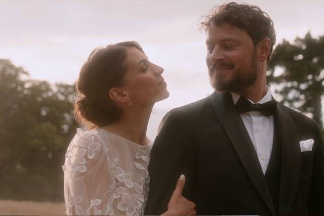 Tous les deux loin des invités