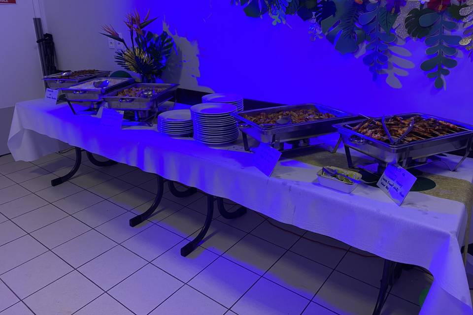 Buffet chaud