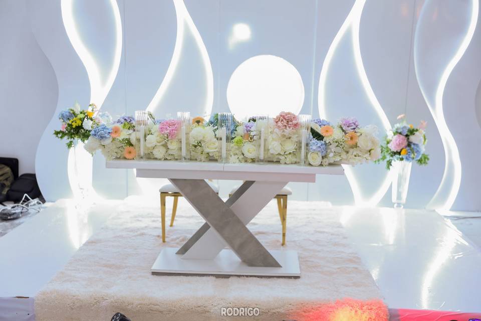 Décoration florale personnalisée