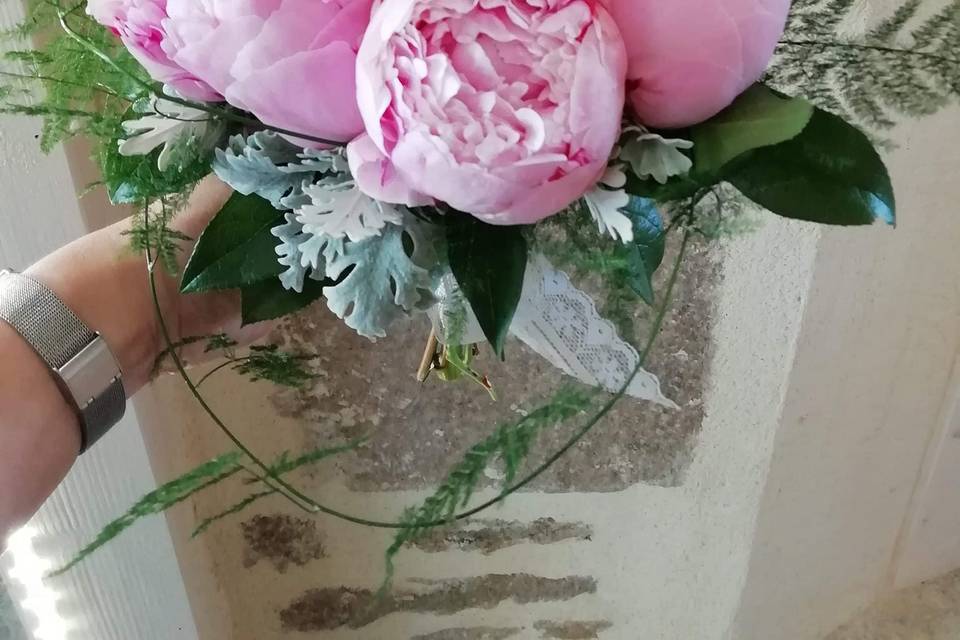 Bouquet de pivoine