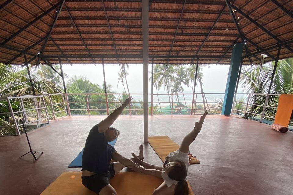 Yoga en binôme