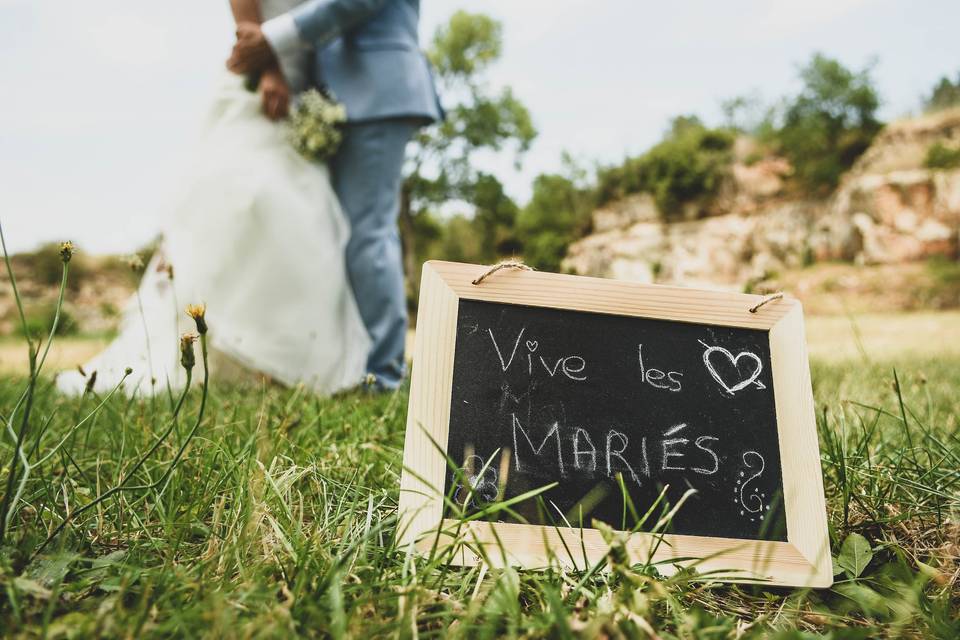 Le regard de la mariée