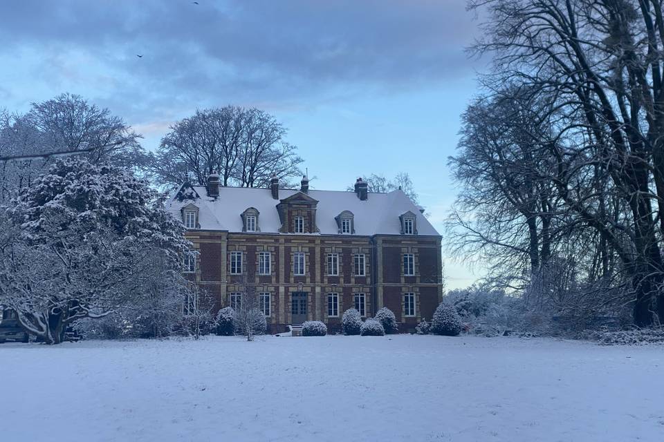 Façade château