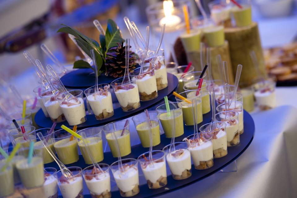 Verrines cocktails