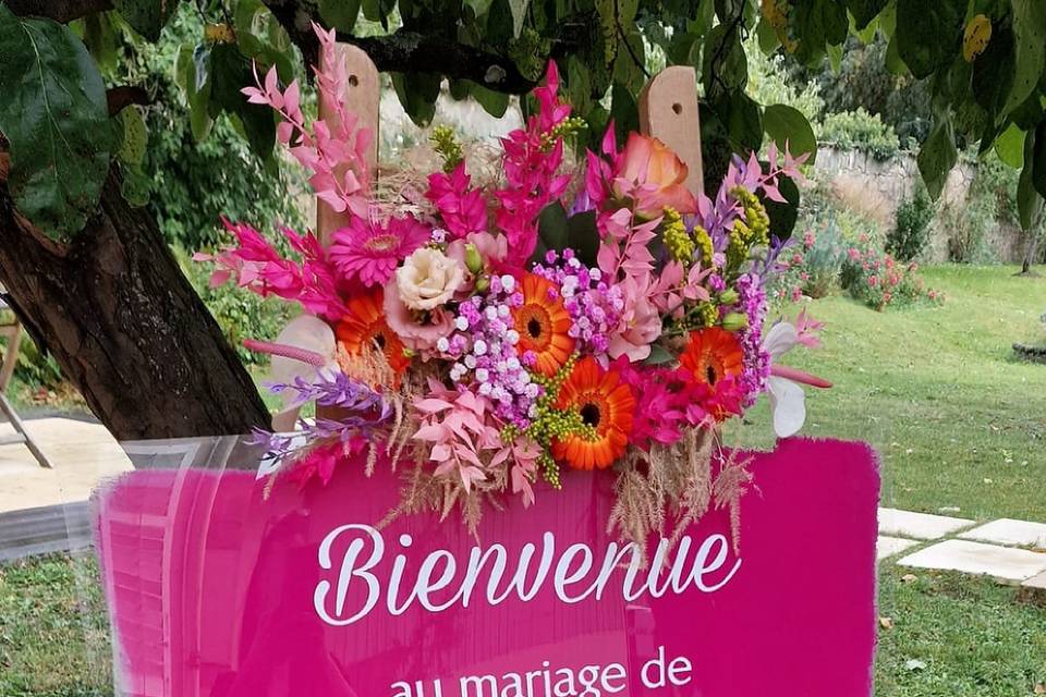 Mariage colorfull