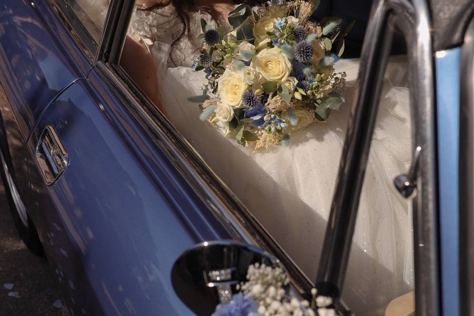 Blue wedding