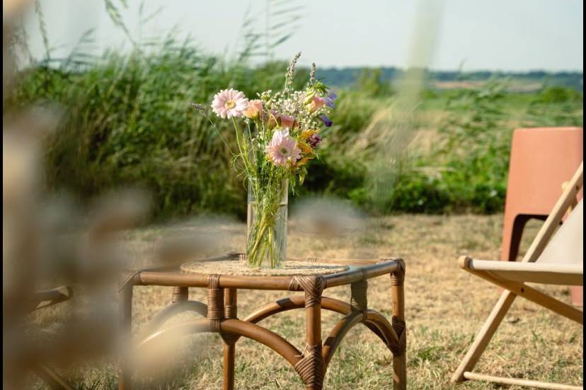 Déco extérieure à L'Horizon