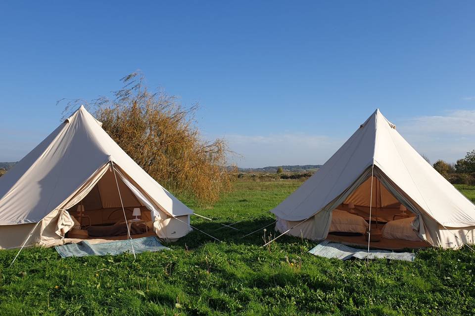 Les tipis des enfants