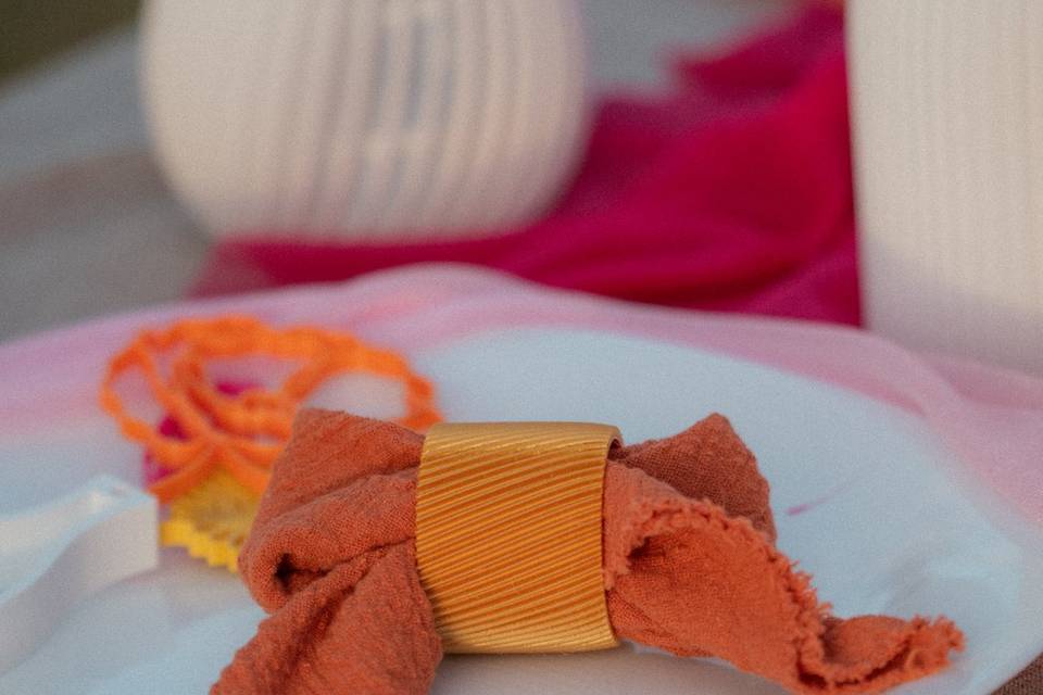 Rond de serviette minimaliste