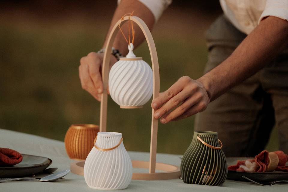 Accessoires Terracotta Vert