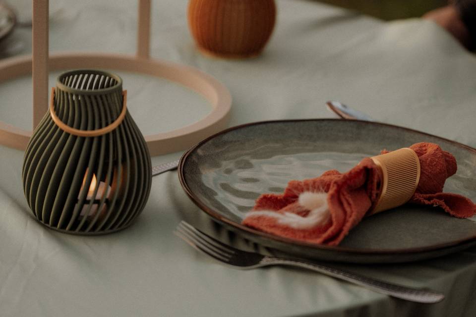 Table Terracotta Vert sauge